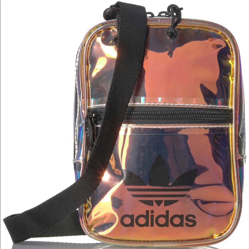 Adidas Holographic Crossbody Bag Radiant Metallic - Picture 2 of 7